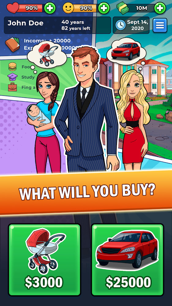 My Success Story: Business Game & Life Simulator