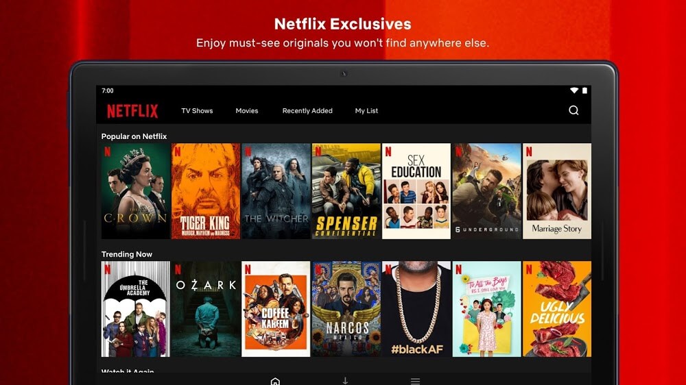 Netflix v8.125.0 MOD APK (Premium Unlocked/4K HDR/Work 100) Download