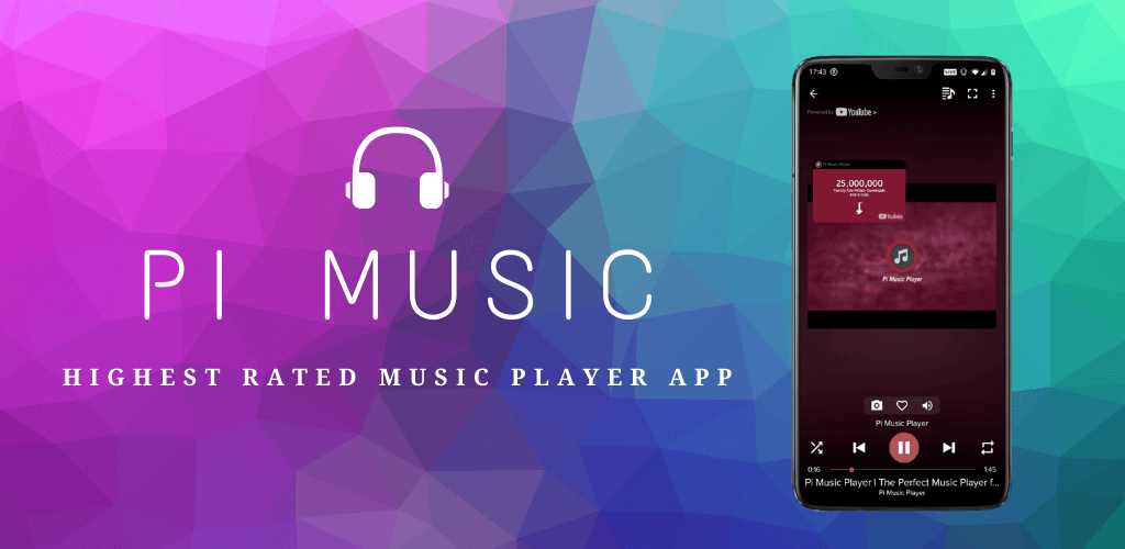 Pi Music Player .3 MOD APK (Premium Unlocked) Download