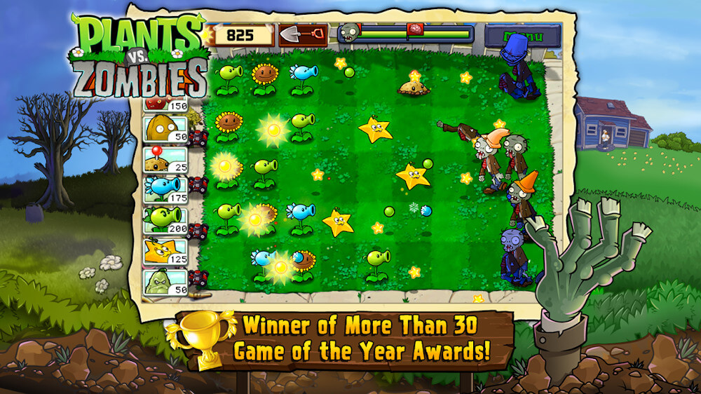 Baixar Plants Vs. Zombies Free Mod Apk v3.4.4 (Sol Infinito/Moedas)