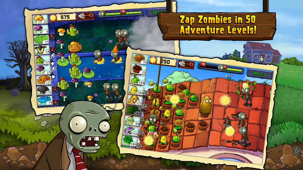 Plants vs Zombies™ Dinheiro e Sol infinito Android 