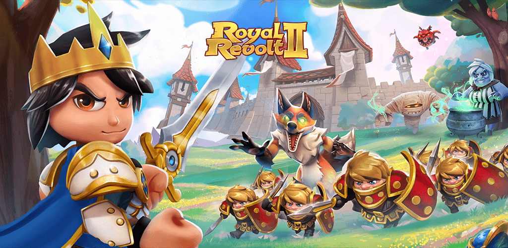 Royal Revolt 2 V8.5.0 Mod Apk (God Mode/Dumb Enemies) Download