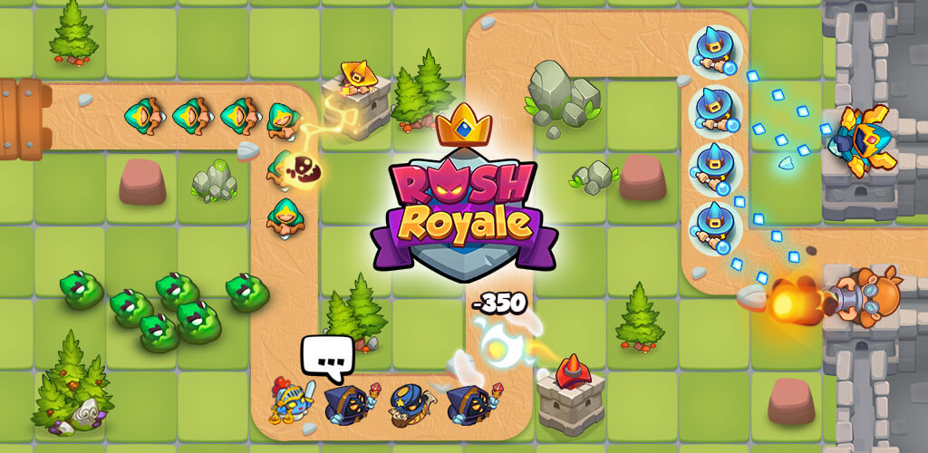 Stream Rush Royale - Tower Defense TD with Unlimited Money and