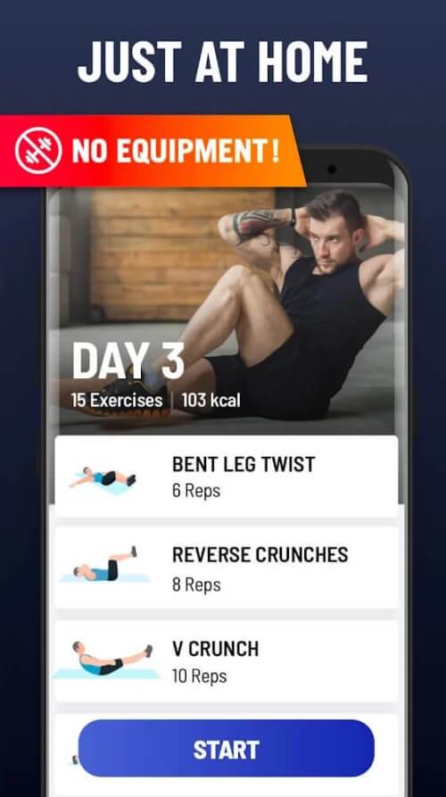 Download Six Pack in 30 Days Abs Workout v1.29 APK + MOD (Pro Unlocked)