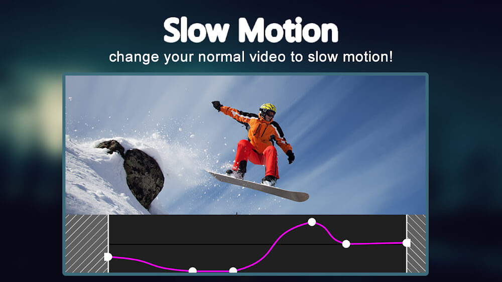Slow motion video FX: fast & slow mo editor
