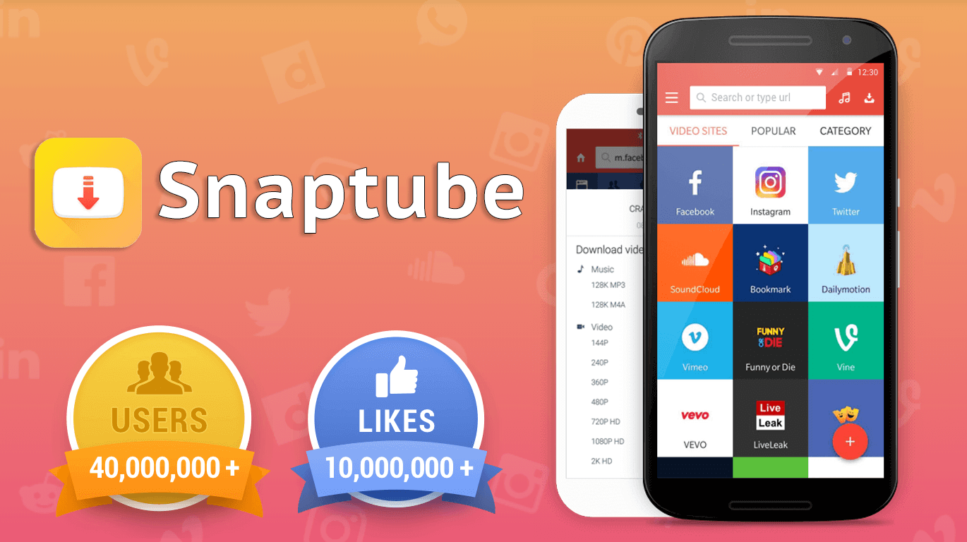 Download apk SnapTube Vip ( Premium Unlock )