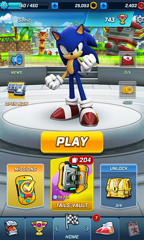 Hack Sonic Forces v4.24.0 MOD APK (Menu/Speed, God Mode) Latest 2024 Sonic-forces-running-battle-5