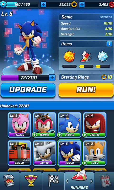 Hack Sonic Forces v4.24.0 MOD APK (Menu/Speed, God Mode) Latest 2024 Sonic-forces-running-battle-6