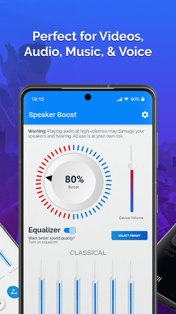 Speaker Boost: Volume Booster & Sound Amplifier 3D