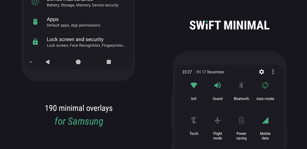 Swift Minimal for Samsung