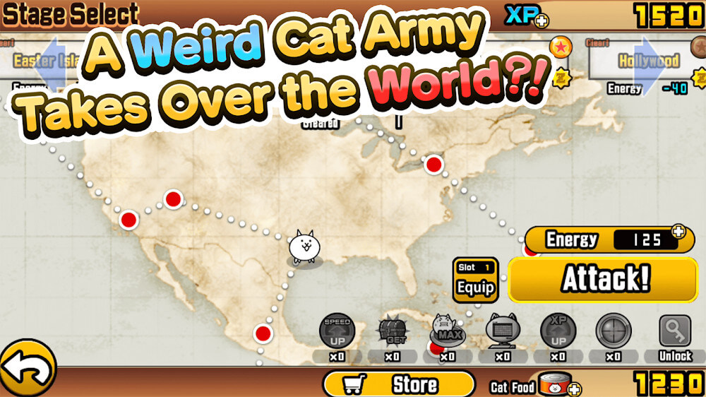 The Battle Cats v13.3.1 MOD APK Unlimited Money XP Cat Food