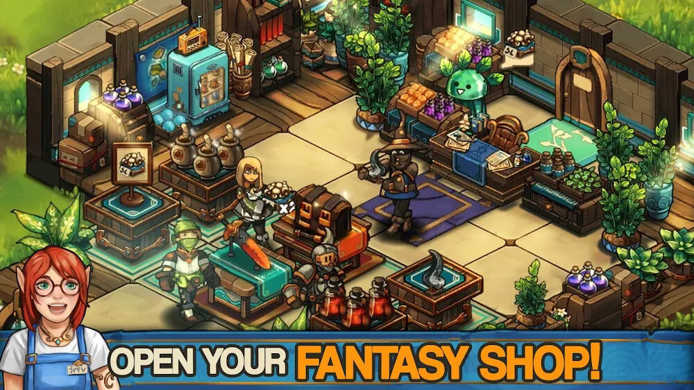 Tiny Shop: Cute Fantasy Craft, Design & Trade RPG