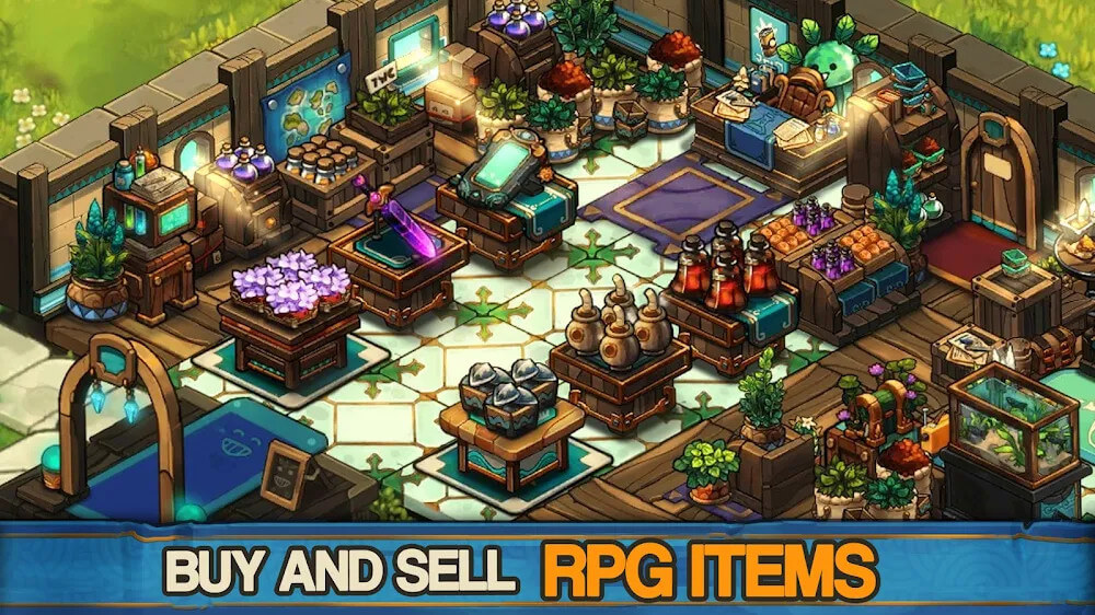 Tiny Shop: Cute Fantasy Craft, Design & Trade RPG