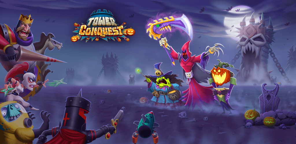 Tower Conquest MOD APK Unlimited Money 22.00.46g - AndroPalace