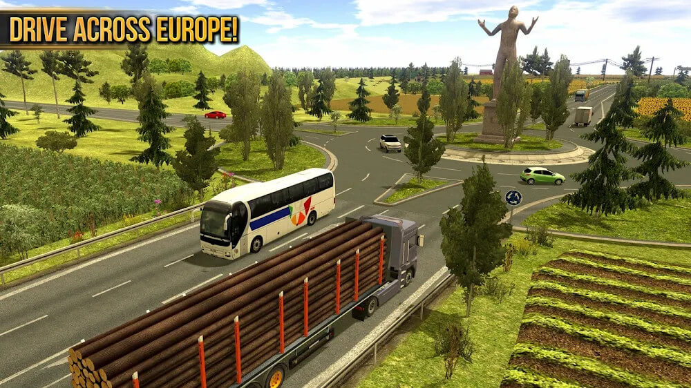 Truck Simulator Europe 2 Apk Mod Dinheiro Infinito v1.3.4 - Goku Play Games