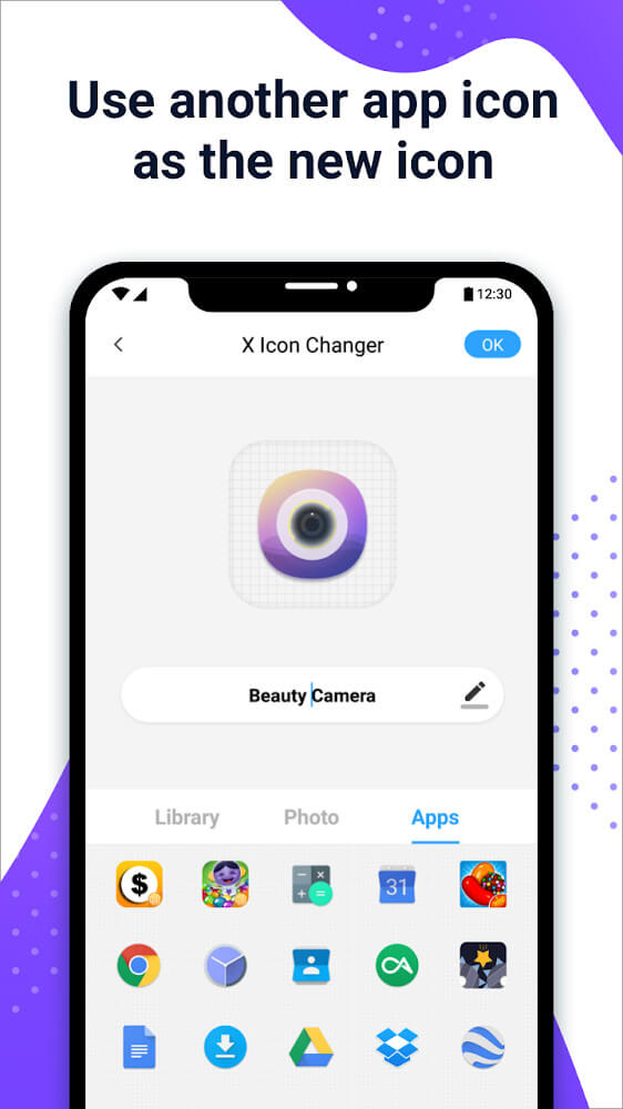 X Icon Changer - Tùy chỉnh biểu tượng ứng dụng và phím tắt