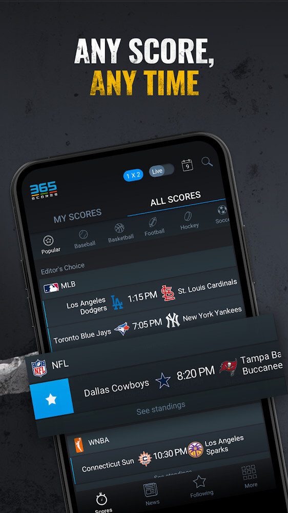 Live Scores & Odds Apk Download for Android- Latest version 3.9.2-  lunosoftware.scoresandodds