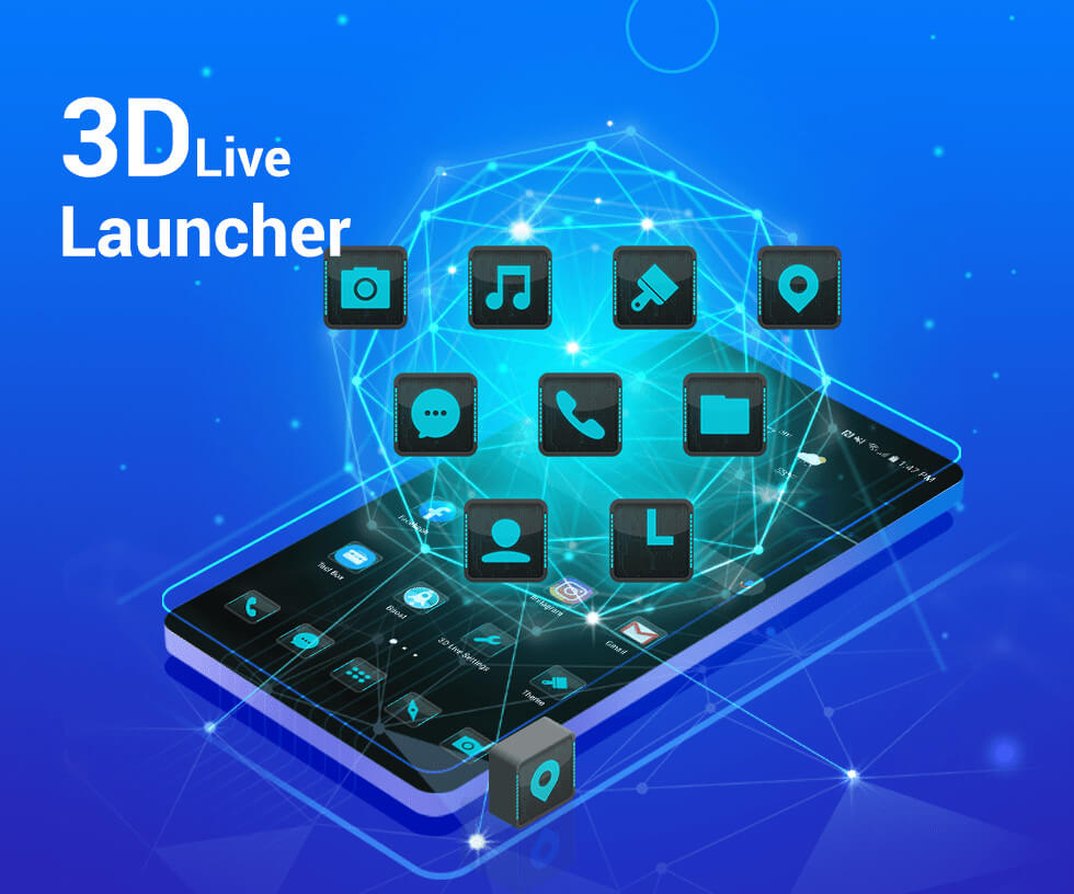 3D Launcher – Your Perfect 3D Live Launcher