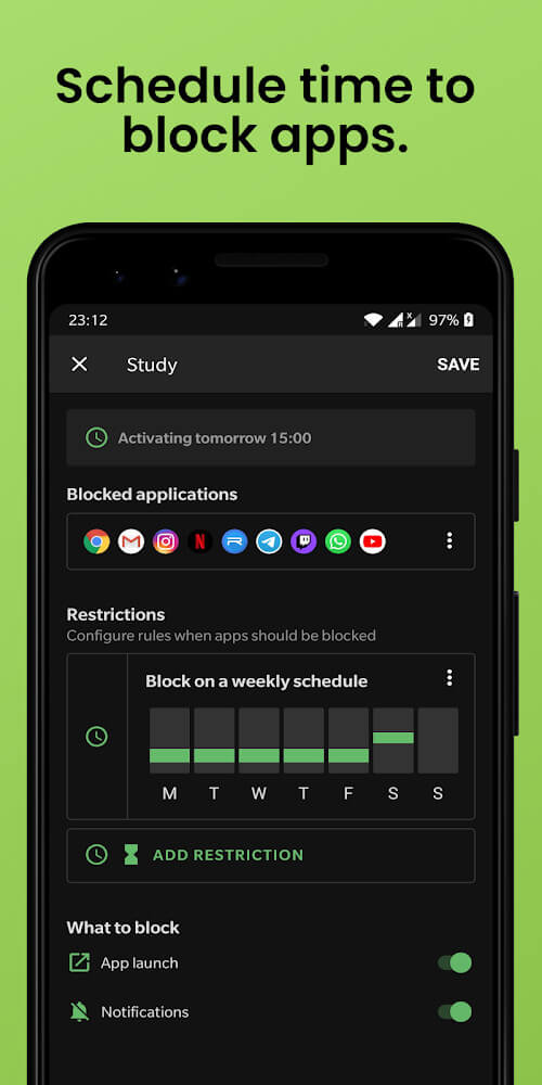 Block Apps – Productivity & Digital Wellbeing