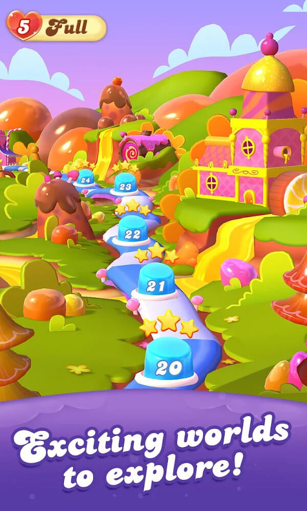 Download Candy Crush Saga MOD APK 1.267.0.2 (Unlocked) Free