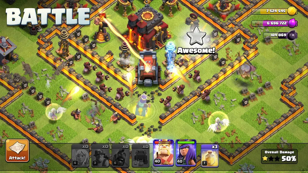 Hack  Clash of Clans v16.0.25 MOD APK (Unlimited Money, Resources) 2024 full vip Clash-of-clans-3