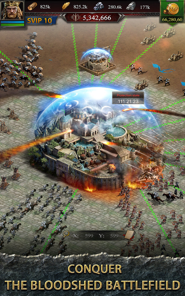 Clash of Kings v8.27.0 MOD APK (Unlimited Gold, Resources) Download