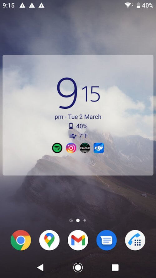 Digital Clock And Weather Widget V6 9 8 590 MOD APK Premium Unlocked   Digital Clock And Weather Widget 4 500x890 