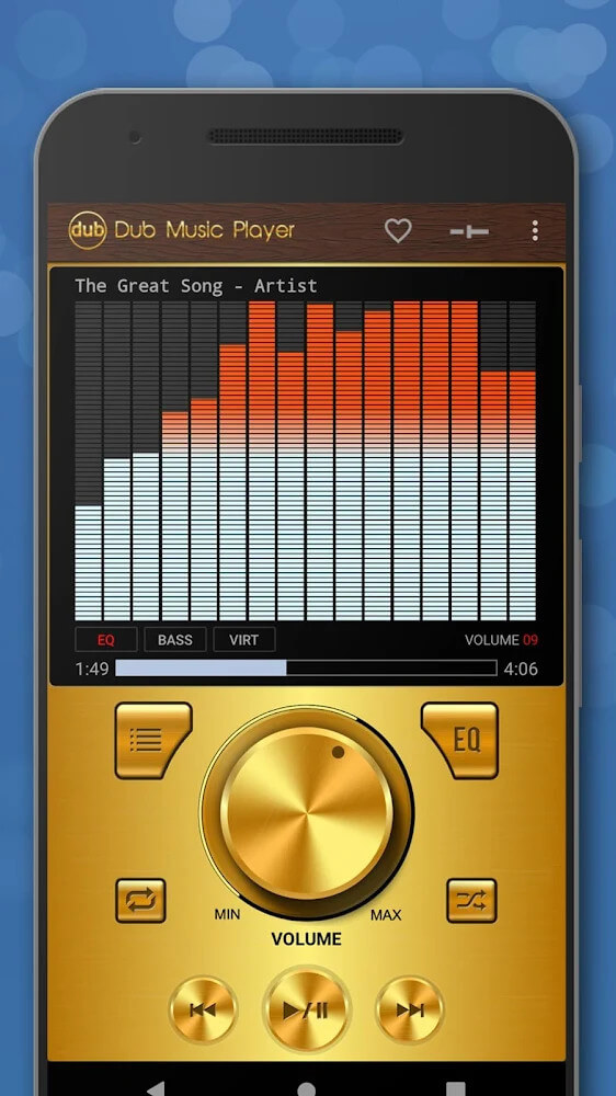 Dub Music Player - Free Audio Player, Equalizer