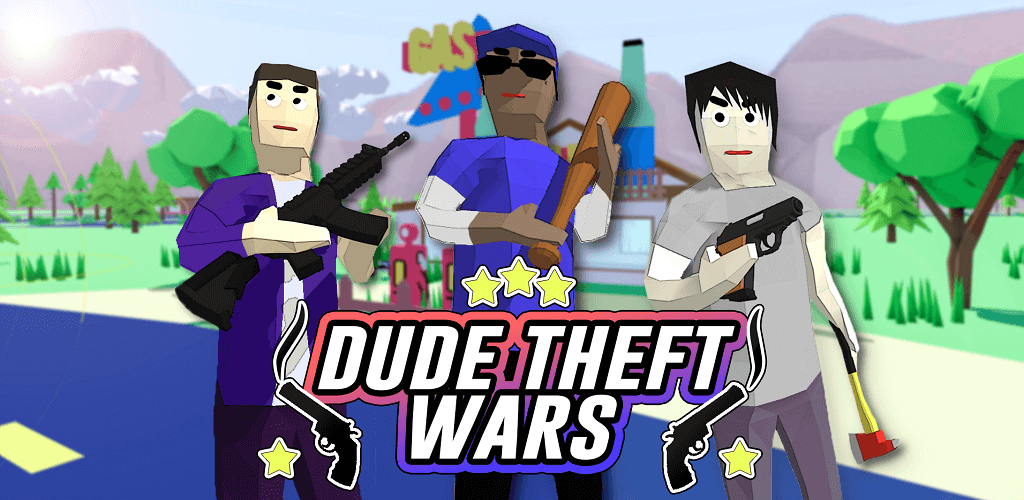 Dude Theft Wars v0.9.0.7f MOD APK (Unlimited Money, Mega Menu) Download