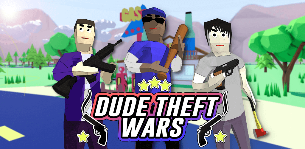 Dude Theft Wars Shooting Games Mod apk [Unlimited money][Free