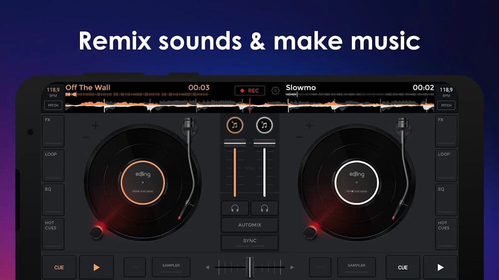 edjing Mix – Ücretsiz Müzik DJ uygulaması