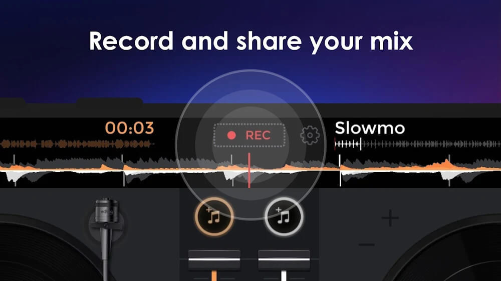 edjing Mix – aplicativo gratuito de DJ de música
