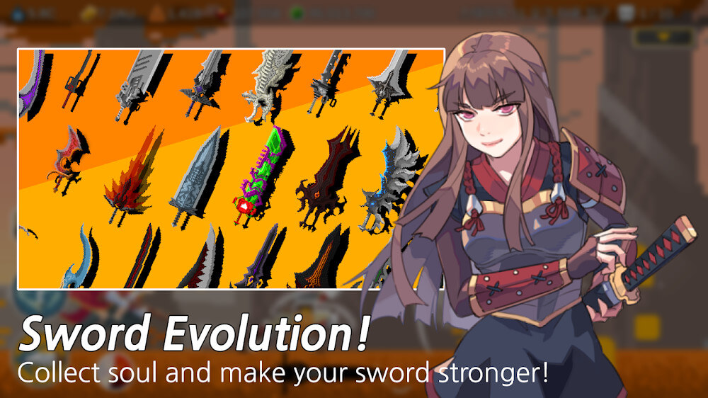 Hack game Ego Sword v2.02 MOD APK (Menu/Always Boss, Free Souls) 2024 Ego-sword-idle-hero-training-5