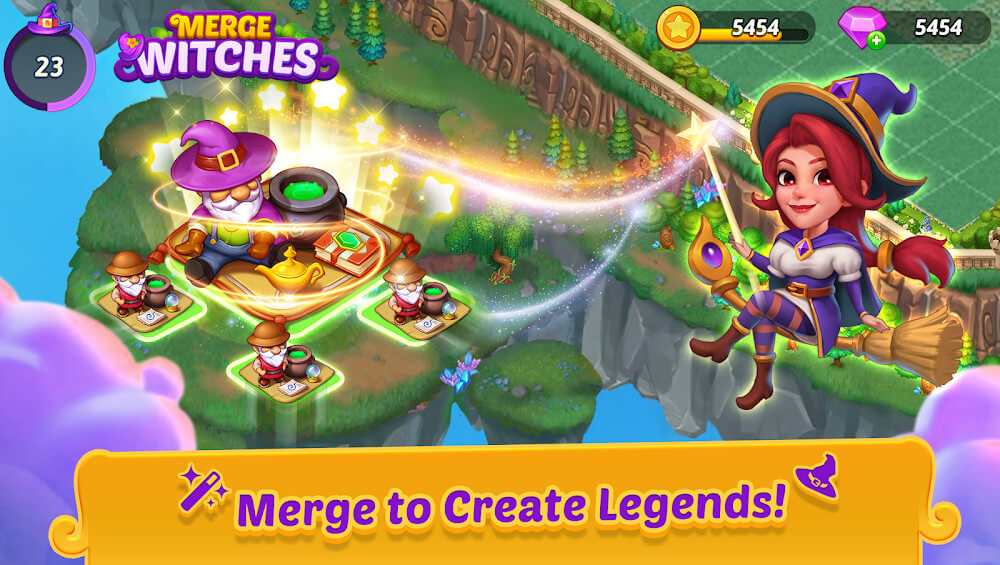 Merge Witches – merge&match to discover calm life