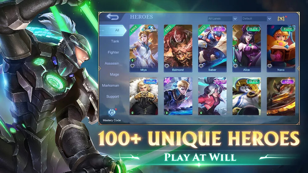 Mobile Legends MOD APK 1.7.32.7981 no Mod - Free Download