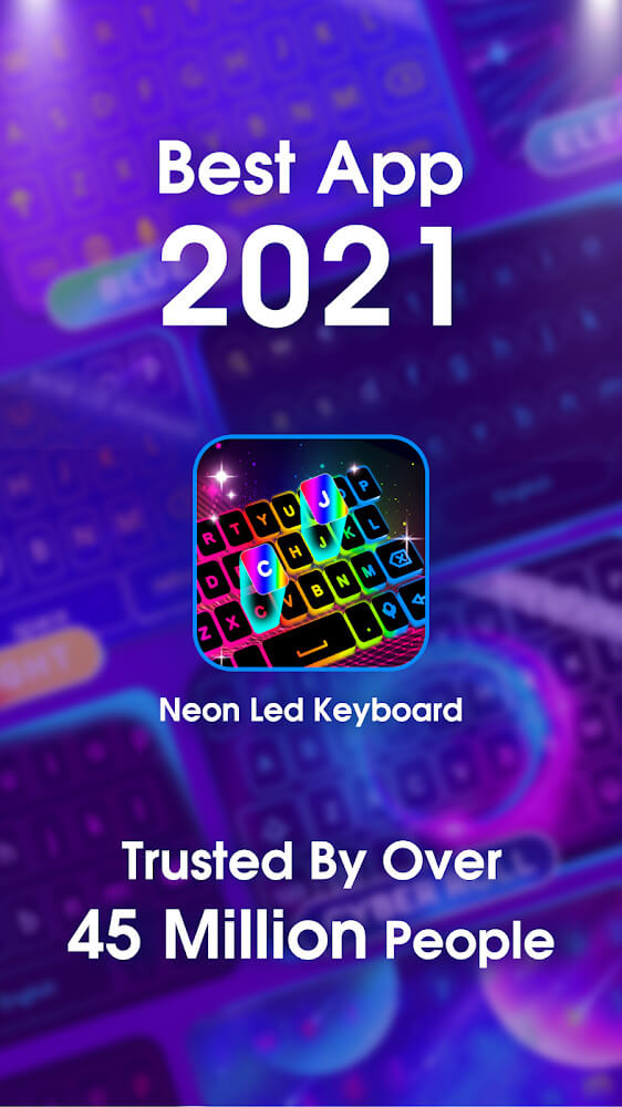Neon LED Keyboard – RGB Lighting Colors