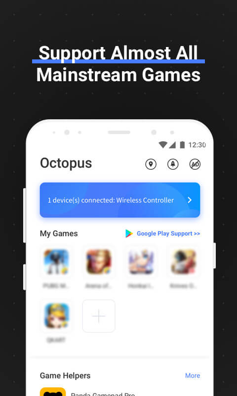 Octopus – Gamepad, Mouse, Keyboard Keymapper