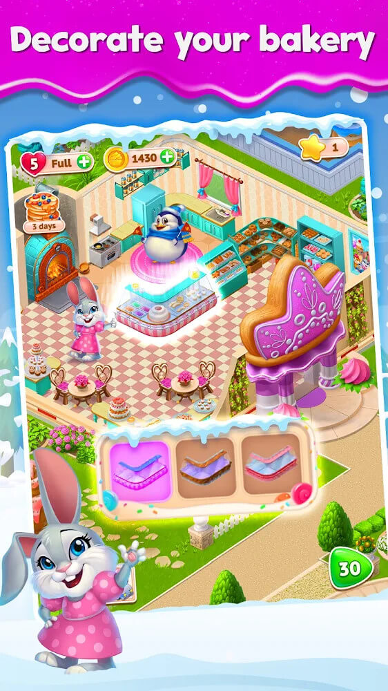Sweet Escapes: Design a Bakery with Puzzle Games