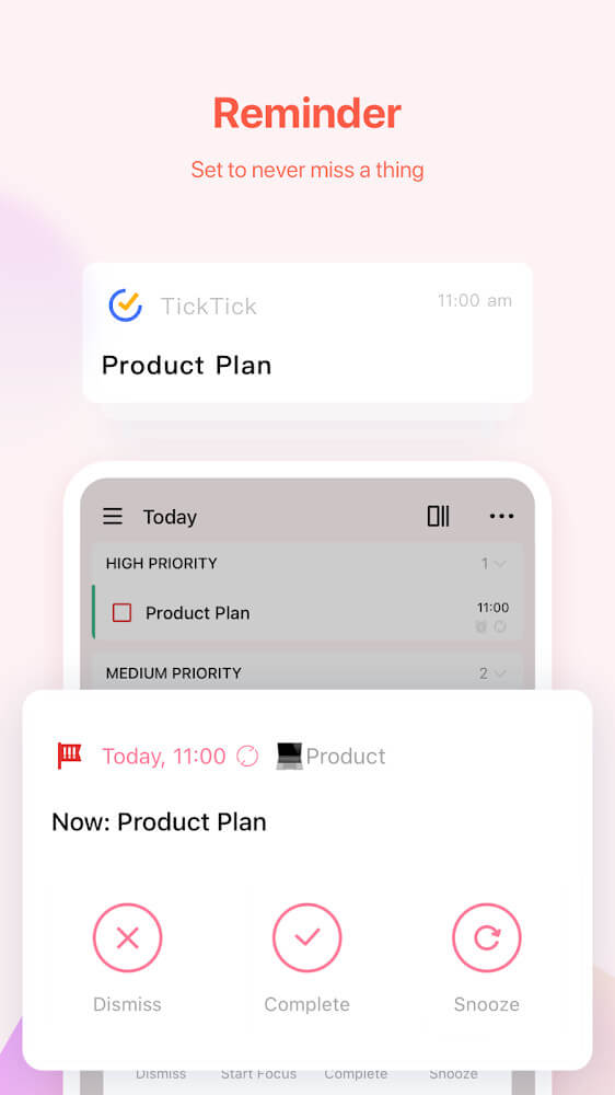 TickTick: ToDo List Planner, Reminder & Calendar