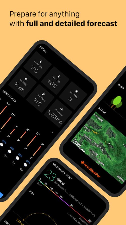 Today Weather v2.2.41.170724 MOD APK (Premium Unlocked) Download