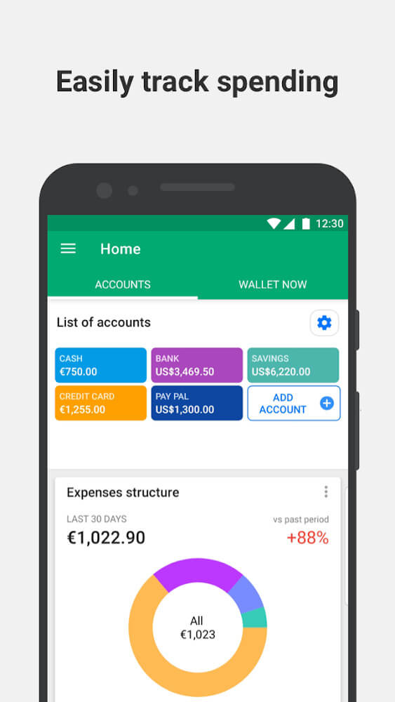 Wallet: Track Expenses, Budget