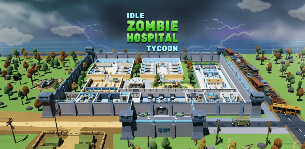 Zombie Hospital Tycoon: Idle Management Game