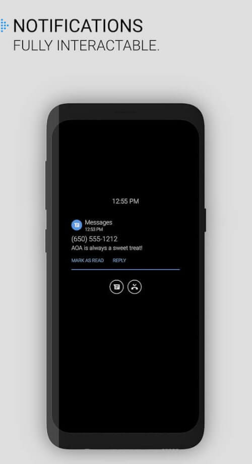 AOA Always on Display v7.0.8 MOD APK (Pro Unlocked) Download