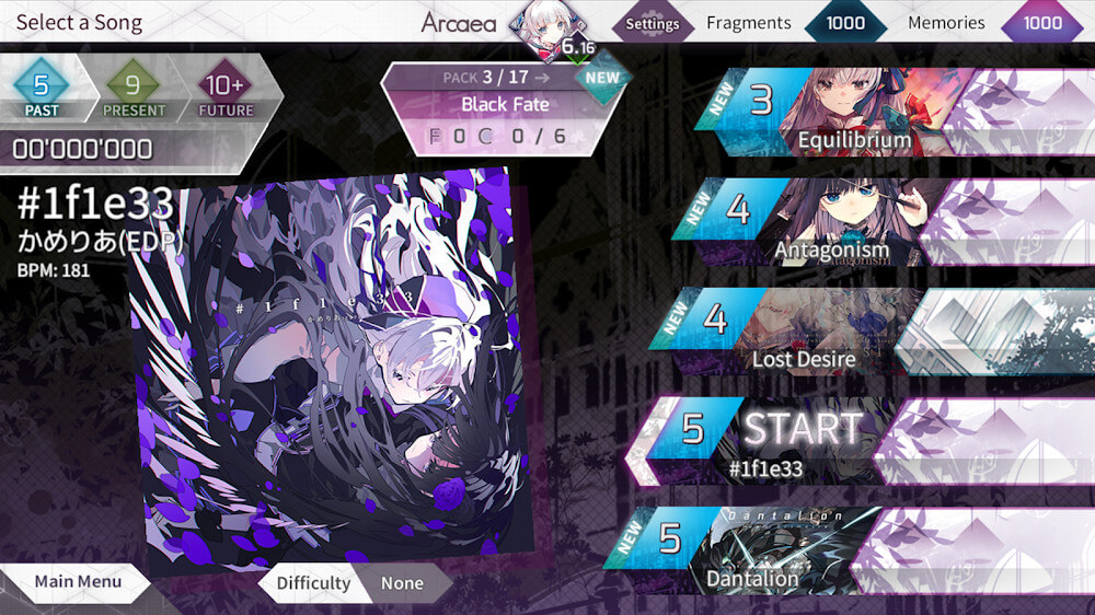 Arcaea – New Dimension Rhythm Game