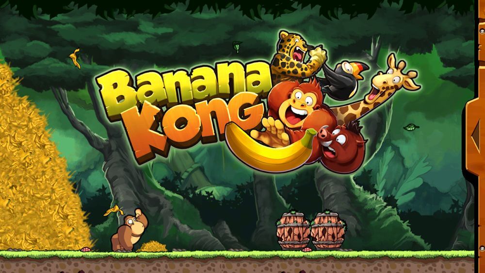 Hack game Banana Kong v1.9.16.12 MOD APK (Ulimited Bananas, Hearts, God Mode) 2024 Banana-kong-3