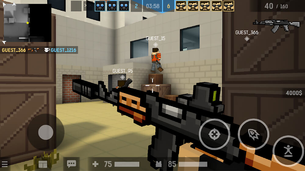 BLOCKPOST MOBILE MOD APK v1.35F13 (All Weapon) - Apkmody