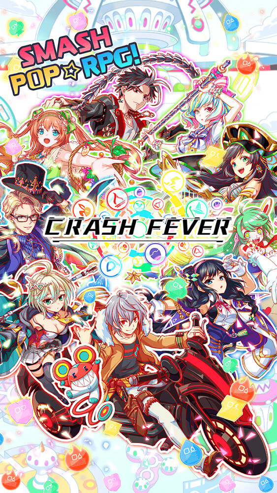 Hack game Crash Fever v8.7.0 MOD APK (Weak Enemy, God Mode, Auto Win) 2024 Crash-fever-3