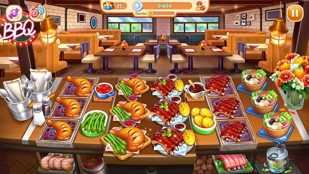 Crazy Diner: Cooking Game