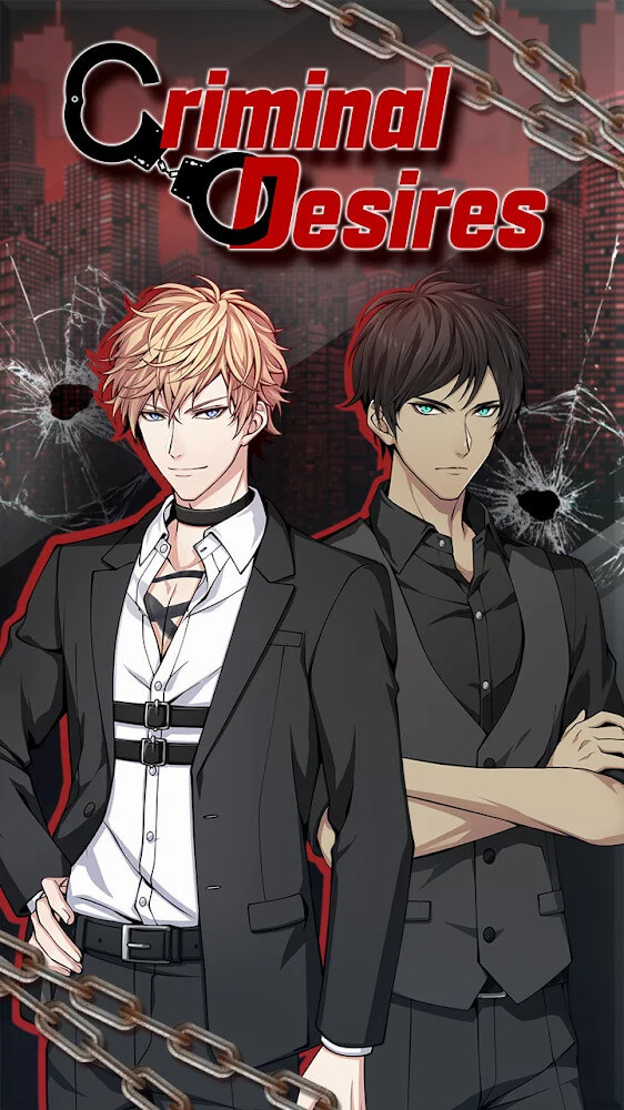 Criminal Desires: BL Yaoi Anime Romance Game