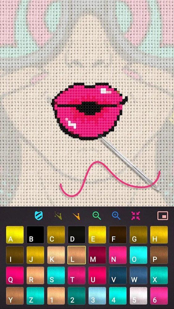Cross Stitch: Color by Number